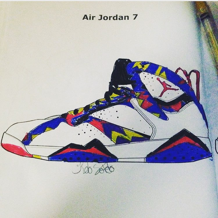 Davinci Air Jordan Coloring Book- Adult Coloring Book, Coloring Page, Air Jordan SVG, Coloring sheets, Sneaker Art, - ColoringBookLife