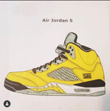 Davinci Air Jordan Coloring Book- Adult Coloring Book, Coloring Page, Air Jordan SVG, Coloring sheets, Sneaker Art, - ColoringBookLife