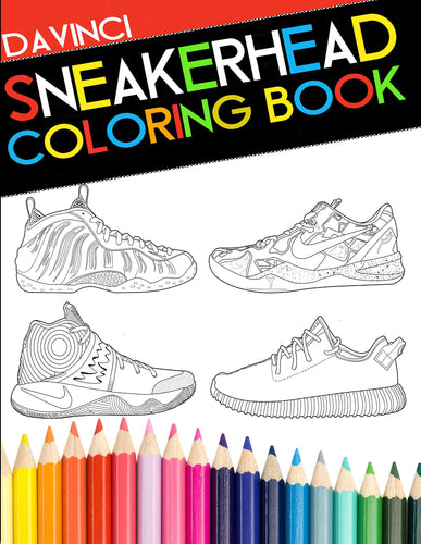 Sneakerhead Coloring book