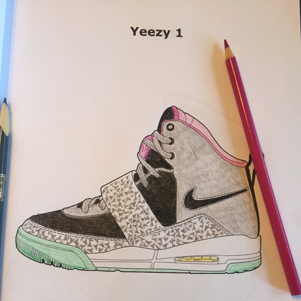 [Air Jordan coloring book] and [ Sneaker Head Coloring Book] - ColoringBookLife