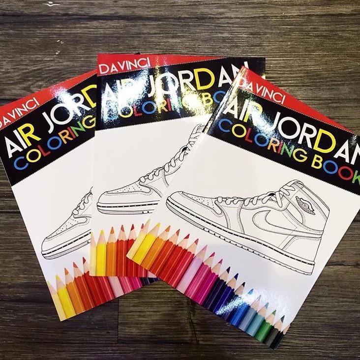 [Air Jordan coloring book] and [ Sneaker Head Coloring Book] - ColoringBookLife