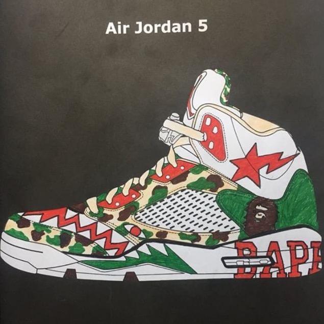 [Air Jordan coloring book] and [ Sneaker Head Coloring Book] - ColoringBookLife