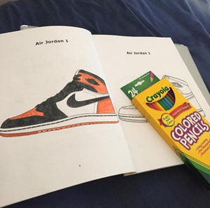 [Air Jordan coloring book] and [ Sneaker Head Coloring Book] - ColoringBookLife