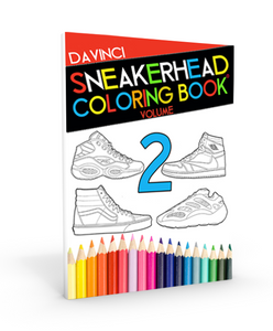 NEW Sneakerhead Coloring Book 2